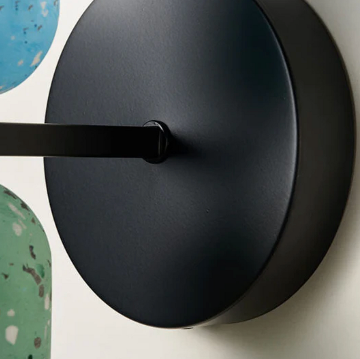 Nowoczesny kinkiet ścienny LED terrazzo – designerskie oświetlenie dekoracyjne
