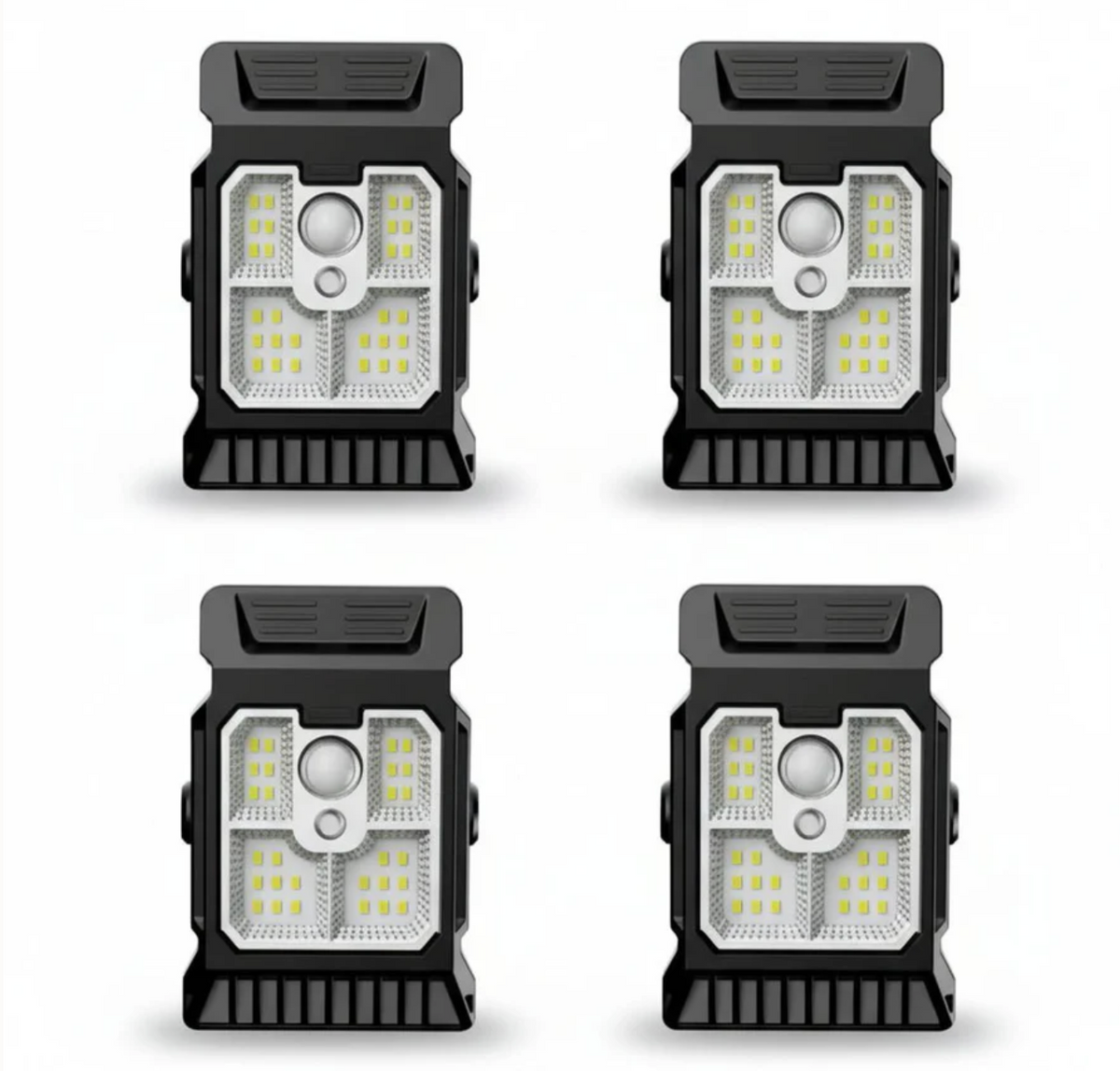 Solarna lampa LED z czujnikiem ruchu IP65 – zewnętrzne oświetlenie na ogród, balkon i taras