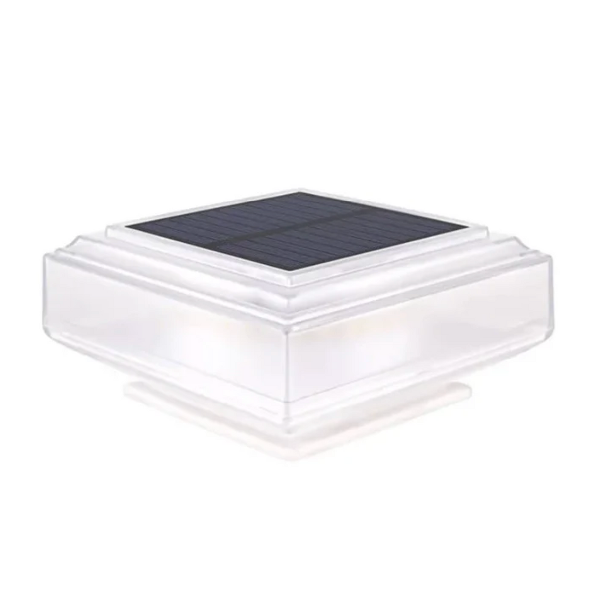 Solarna lampa ogrodowa LED kwadratowa – zewnętrzna lampka dekoracyjna na taras i do ogrodu