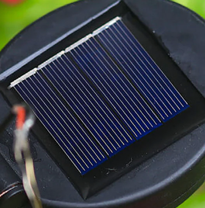 Solarna dekoracja ogrodowa LED na szpikulcu – motyl i kwiat do ogrodu, na taras i rabaty