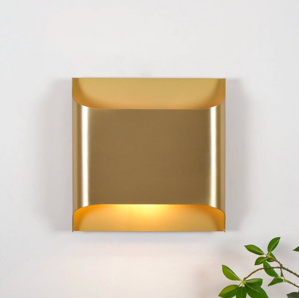 Nowoczesna lampa ścienna LED – kinkiet aluminiowy góra-dół do salonu i sypialni