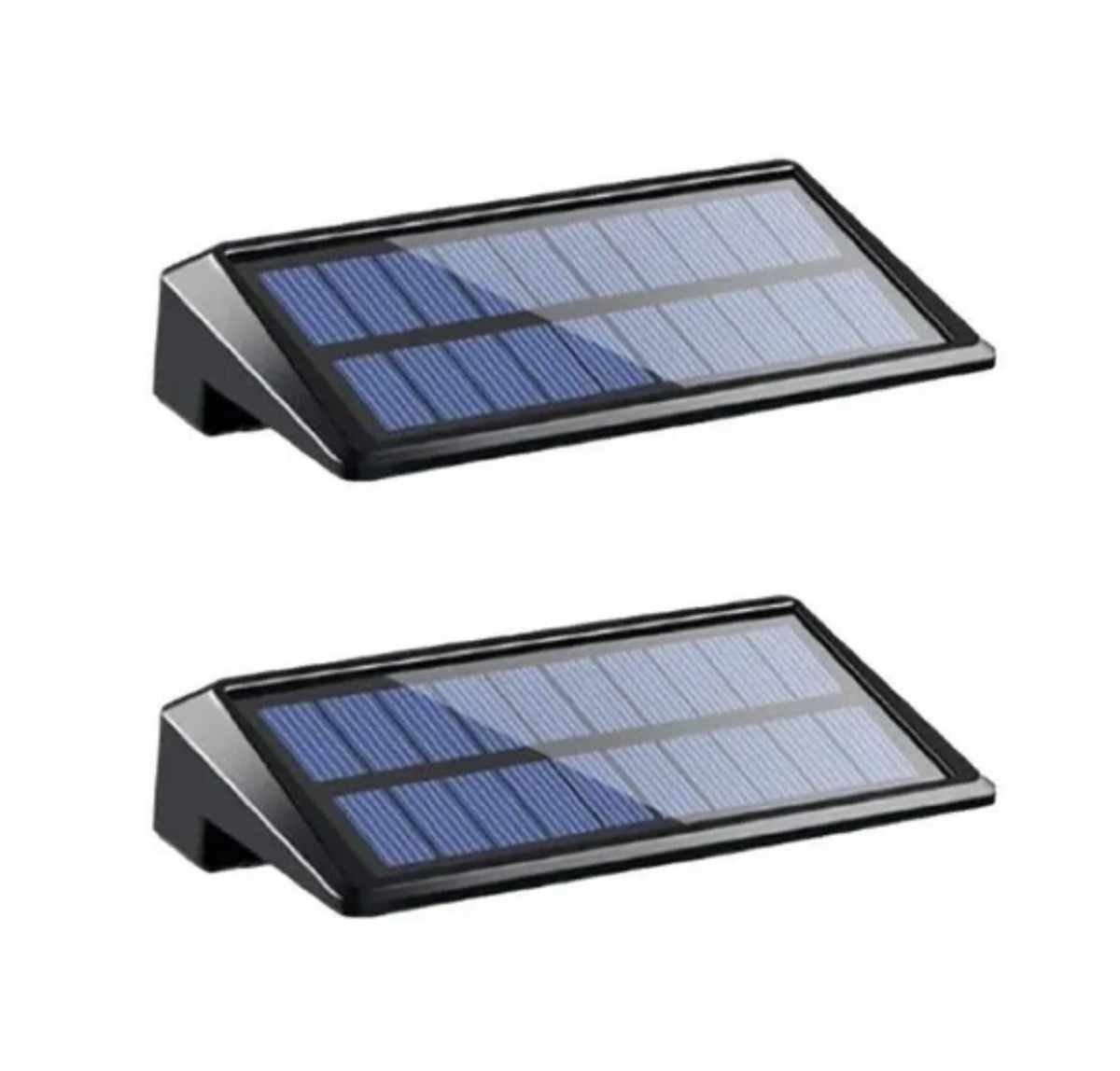 Solarna lampa LED na ścianę i ogrodzenie