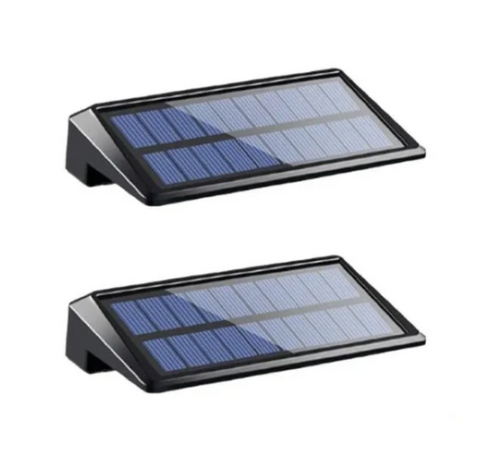 Solarna lampa LED na ścianę i ogrodzenie