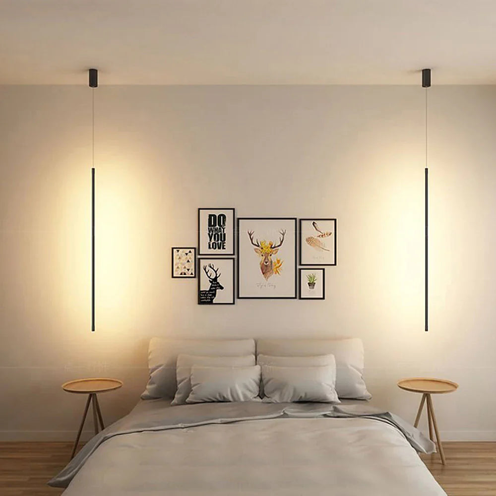 Serevo | smukła lampa wisząca LED 11