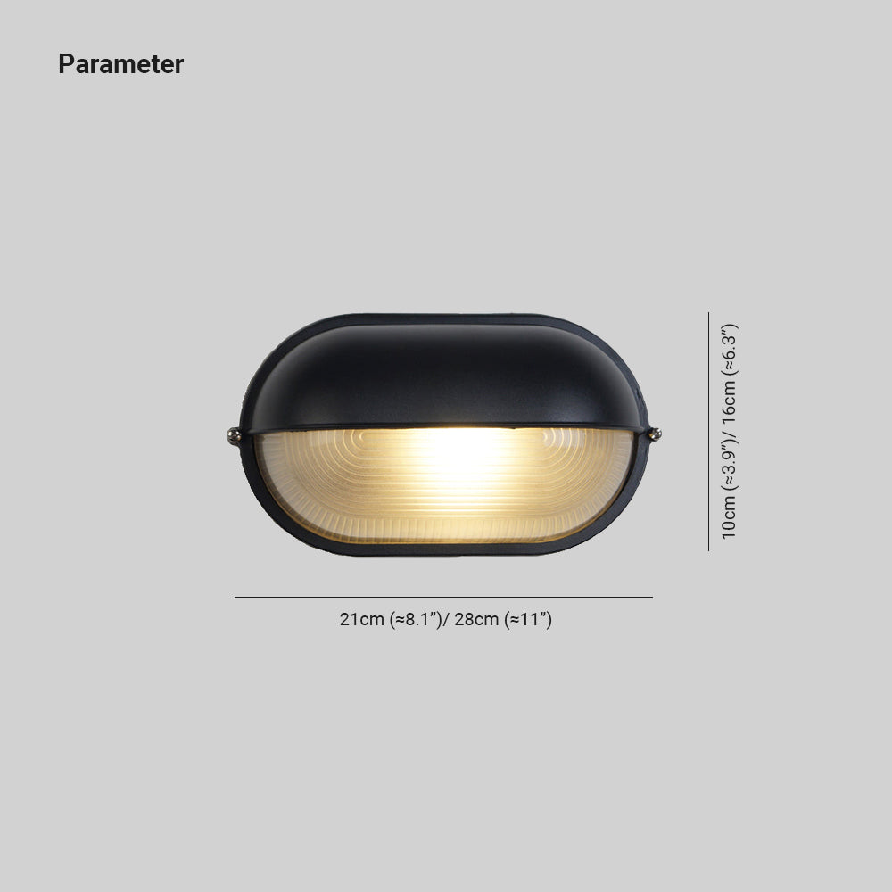 Zewnętrzna lampa ścienna Nico Industrial 4