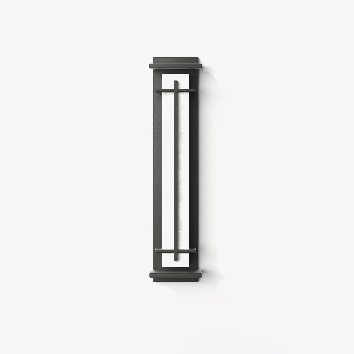 Zewnętrzna lampa ścienna Ray Square imitacja alabastru wodoodporna 42