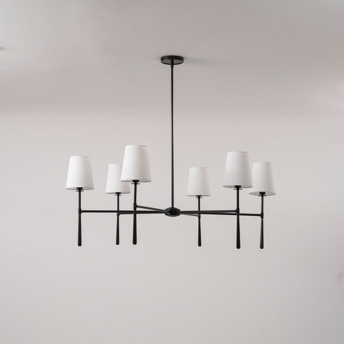 Żyrandol Valea 4/6-punktowy w stylu mid-century 16