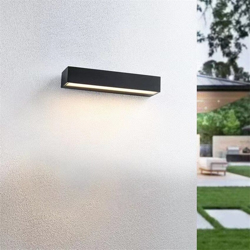 Nowoczesna lampa ścienna LED – minimalistyczne oświetlenie zewnętrzne