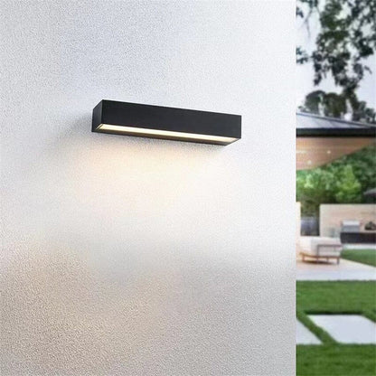 Nowoczesna lampa ścienna LED – minimalistyczne oświetlenie zewnętrzne