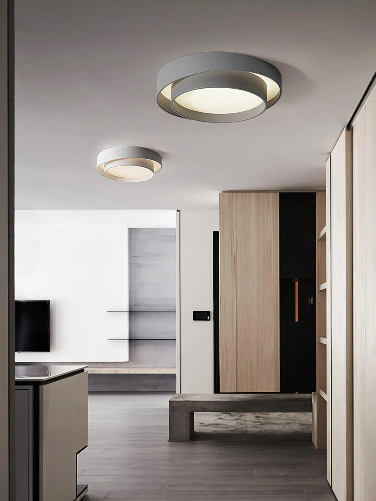 Nowoczesna Lampa Sufitowa LED – Elegancki Okrągły Plafon do Salonu i Sypialni