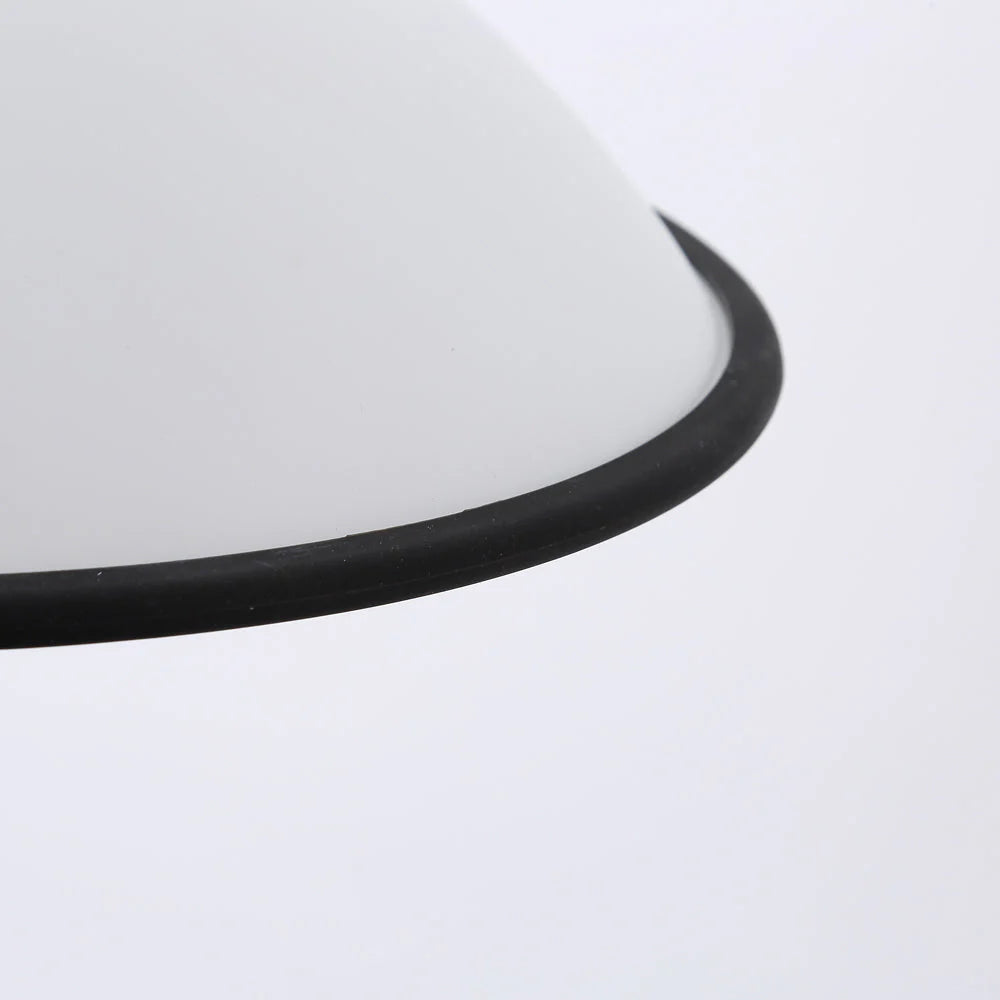 Nowoczesna Lampa Wisząca – Minimalistyczny Design z Owalnym Kloszem