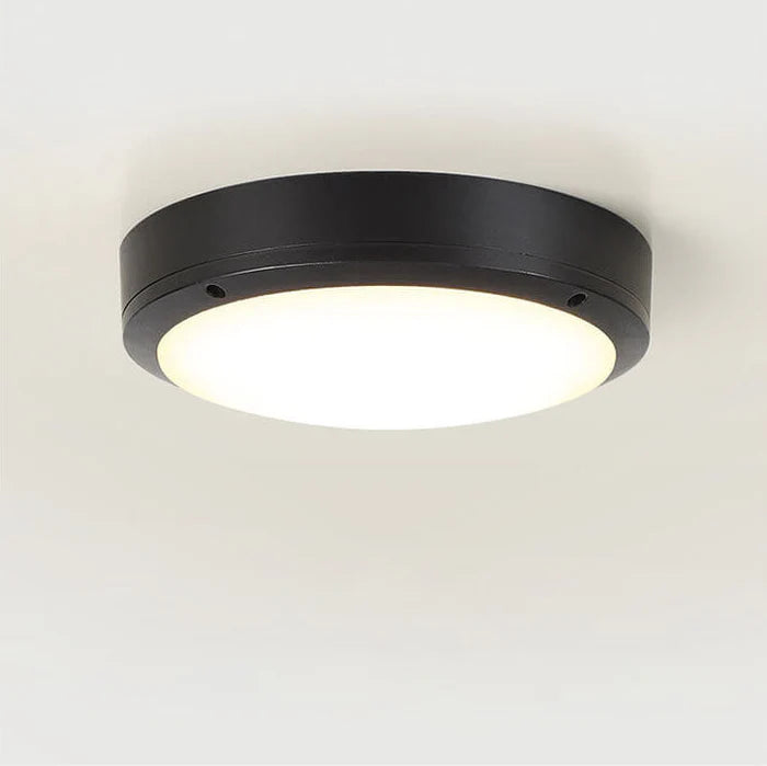 Nowoczesna lampa sufitowa LED do zastosowań zewnętrznych i wewnętrznych
