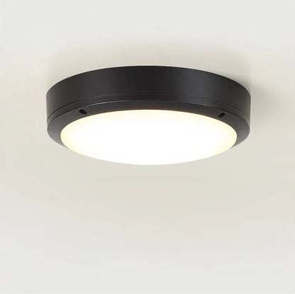 Nowoczesna lampa sufitowa LED do zastosowań zewnętrznych i wewnętrznych