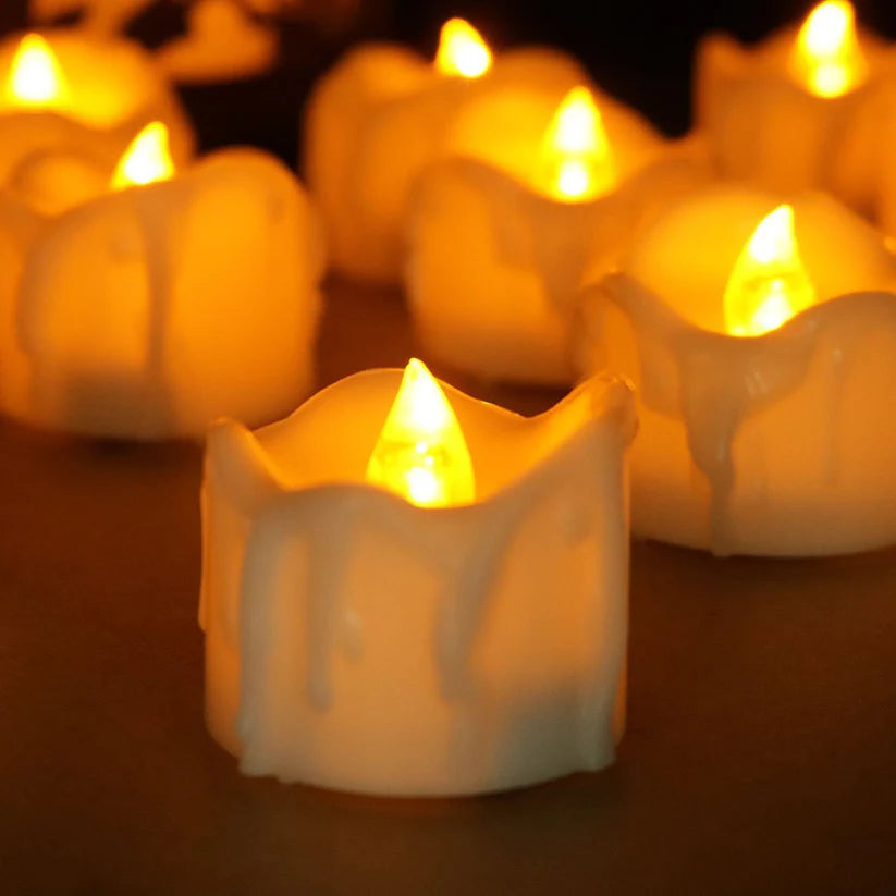 Bezpłomieniowe lampki led świece