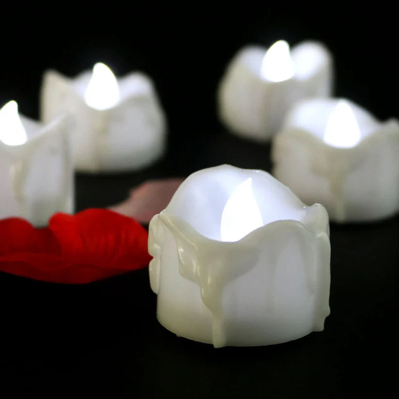 Bezpłomieniowe lampki led świece