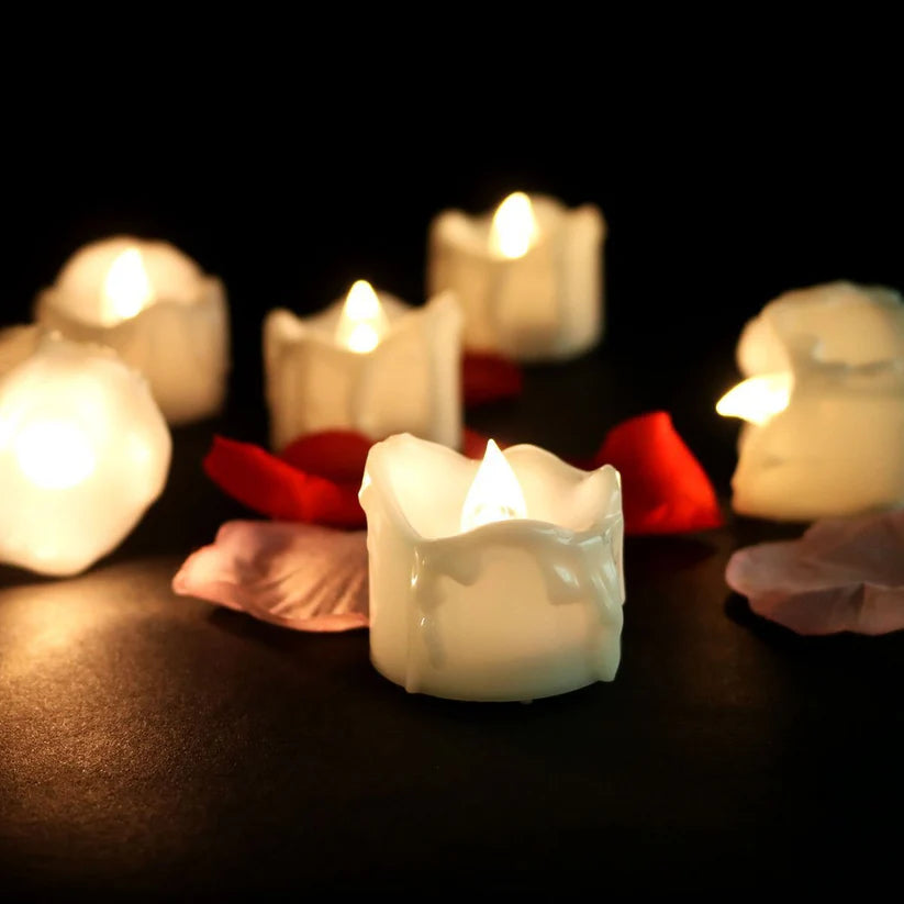 Bezpłomieniowe lampki led świece