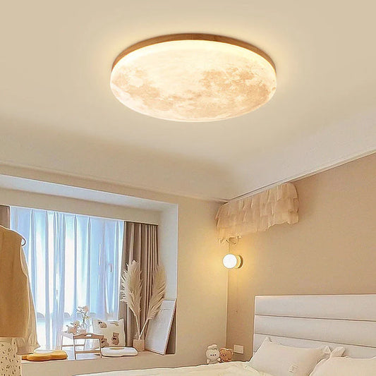 Lampa sufitowa księżyc LED