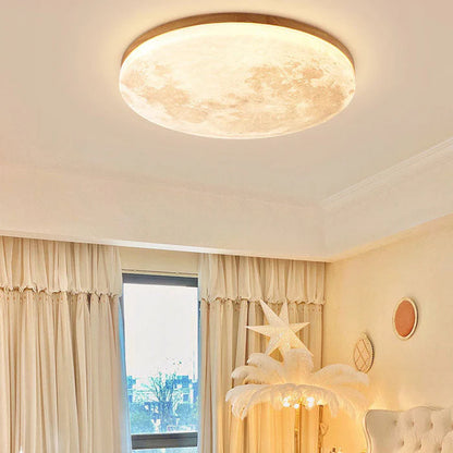 Lampa sufitowa księżyc LED