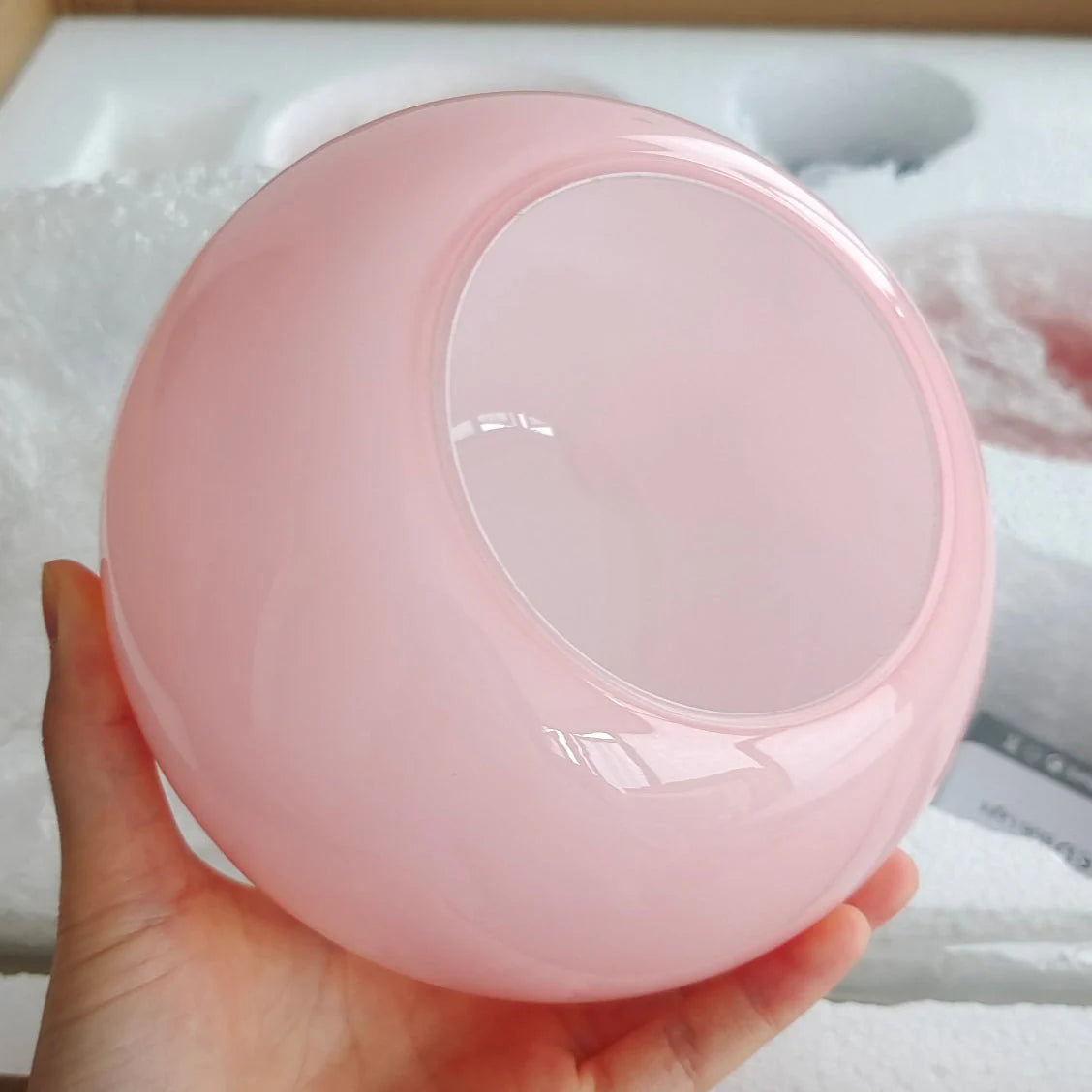 Lampa wisząca żyrandol w stylu retro glamour z kulistymi kloszami