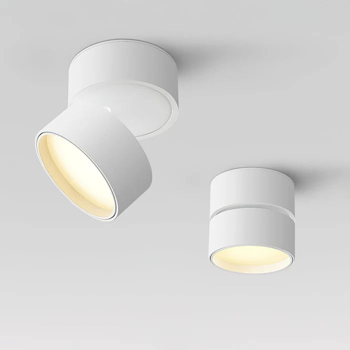 Nowoczesna regulowana lampka sufitowa LED