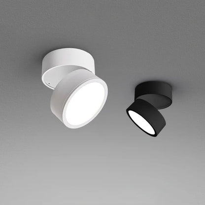 Nowoczesna regulowana lampka sufitowa LED