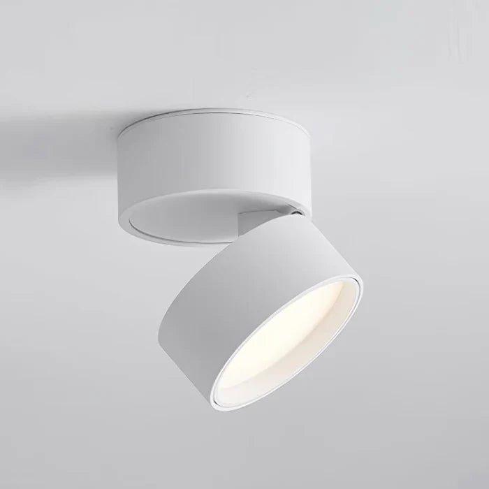 Nowoczesna regulowana lampka sufitowa LED
