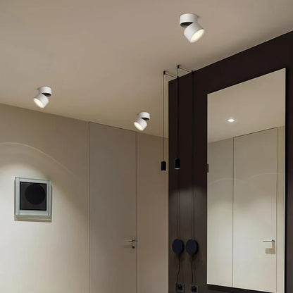 Nowoczesna regulowana lampka sufitowa LED