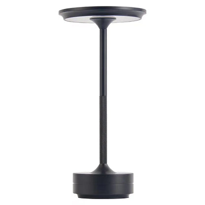 Elegancka lampka stołowa LED – metalowa, ładowana USB, nowoczesny design