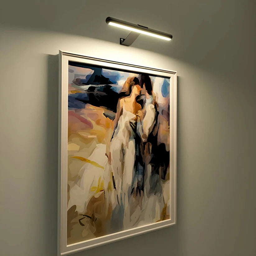 Bezprzewodowa lampa ścienna LED oświetlenie obrazów