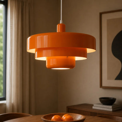 Designerska lampa wisząca LED o nowoczesnym geometrycznym kształcie