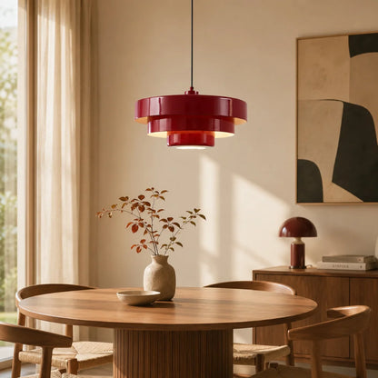 Designerska lampa wisząca LED o nowoczesnym geometrycznym kształcie