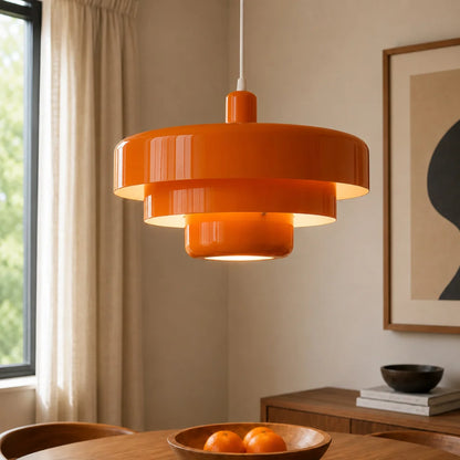 Designerska lampa wisząca LED o nowoczesnym geometrycznym kształcie