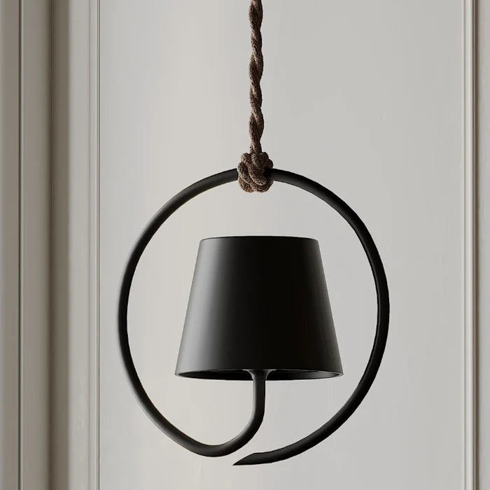 Bezprzewodowa Lampa wisząca nowoczesna LED – minimalistyczna oprawa w geometrycznej formie