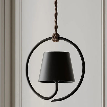Bezprzewodowa Lampa wisząca nowoczesna LED – minimalistyczna oprawa w geometrycznej formie