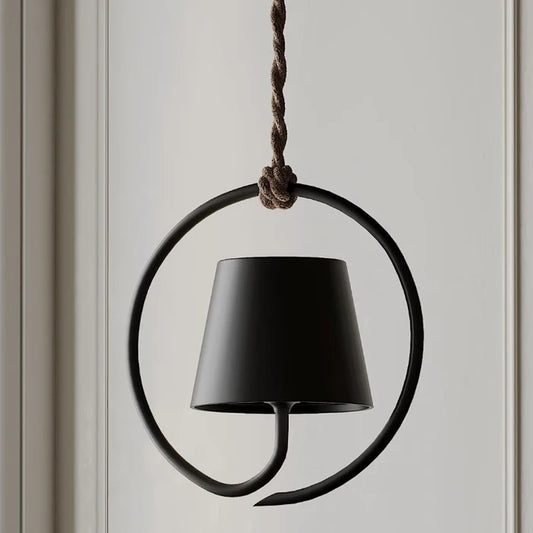 Bezprzewodowa Lampa wisząca nowoczesna LED – minimalistyczna oprawa w geometrycznej formie