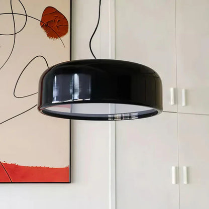 Nowoczesna Lampa Wisząca LED w Kształcie Dysku