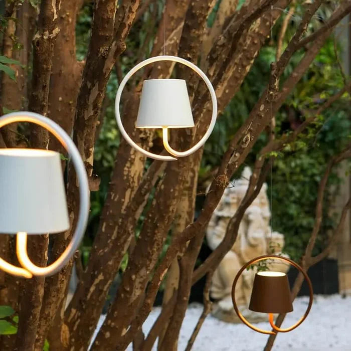Bezprzewodowa Lampa wisząca nowoczesna LED – minimalistyczna oprawa w geometrycznej formie