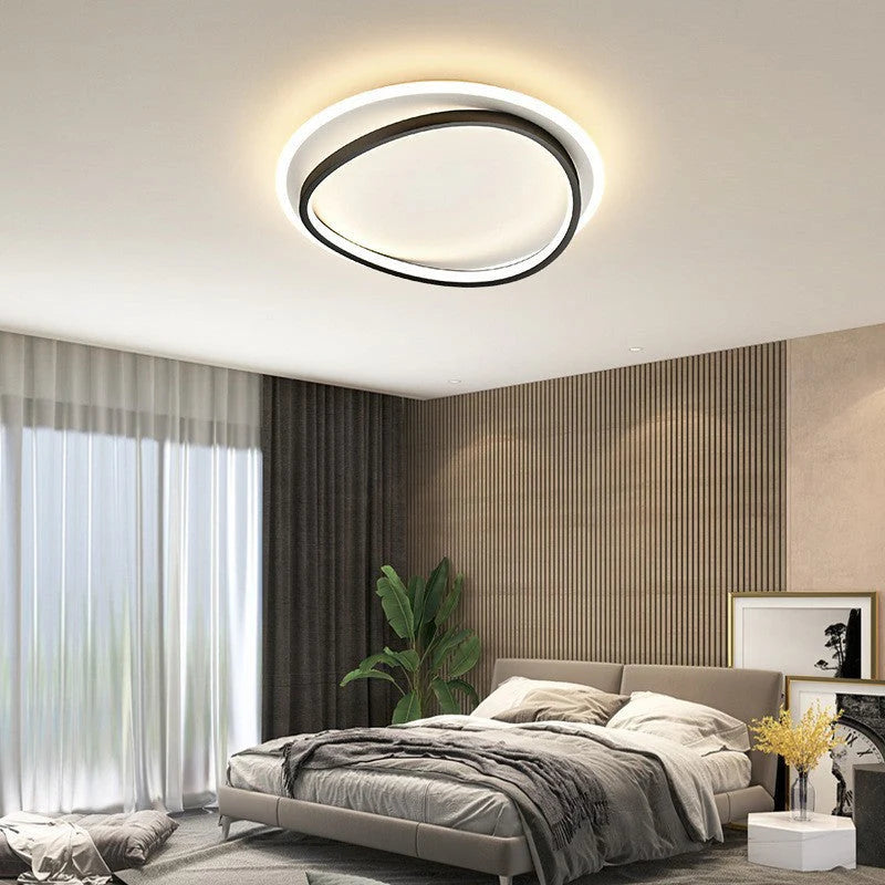 Nowoczesna Lampa Sufitowa LED w Futurystycznym Stylu