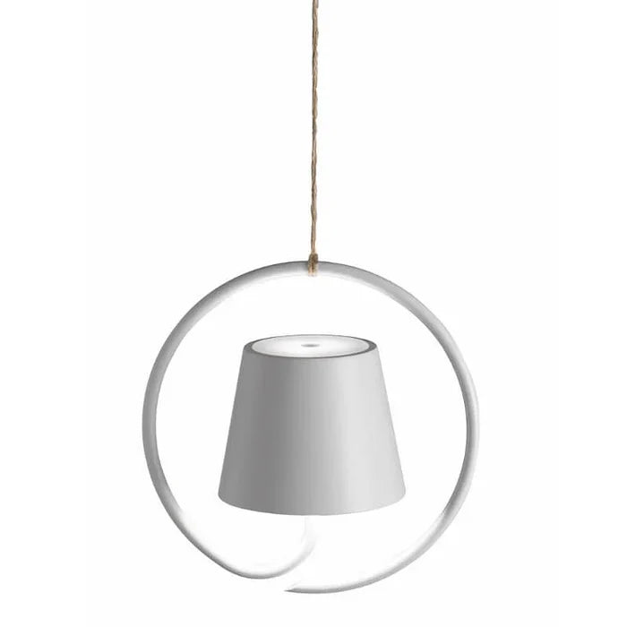 Bezprzewodowa Lampa wisząca nowoczesna LED – minimalistyczna oprawa w geometrycznej formie