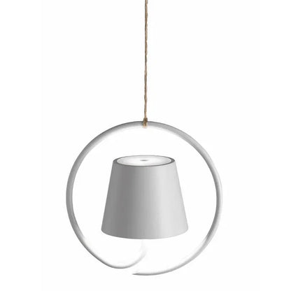 Bezprzewodowa Lampa wisząca nowoczesna LED – minimalistyczna oprawa w geometrycznej formie