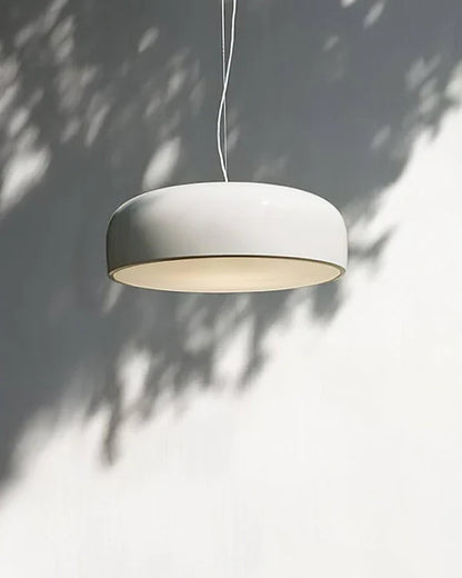 Nowoczesna Lampa Wisząca LED w Kształcie Dysku