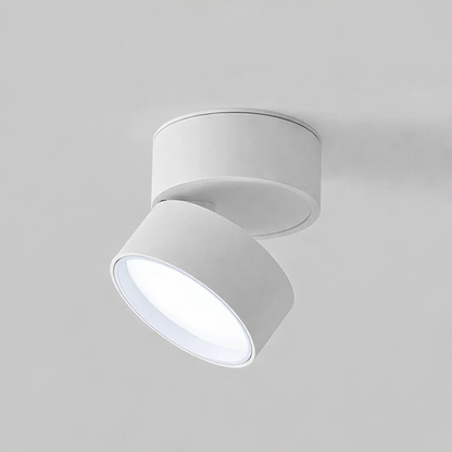 Nowoczesna regulowana lampka sufitowa LED
