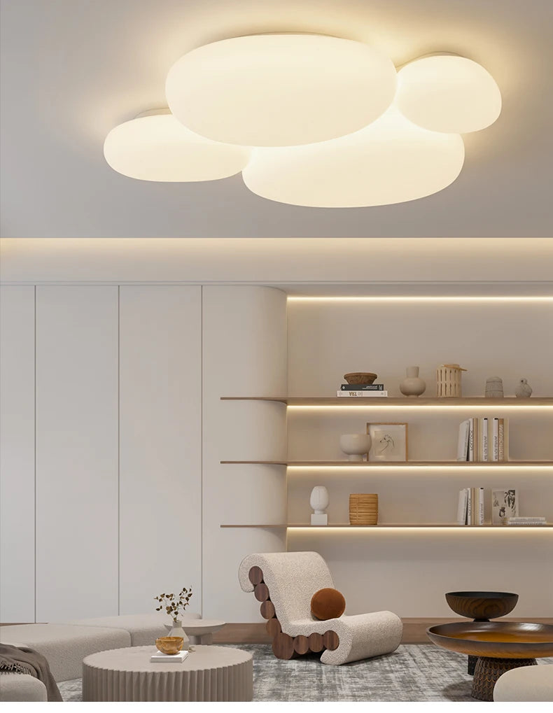 Lampa sufitowa LED w kształcie chmurki